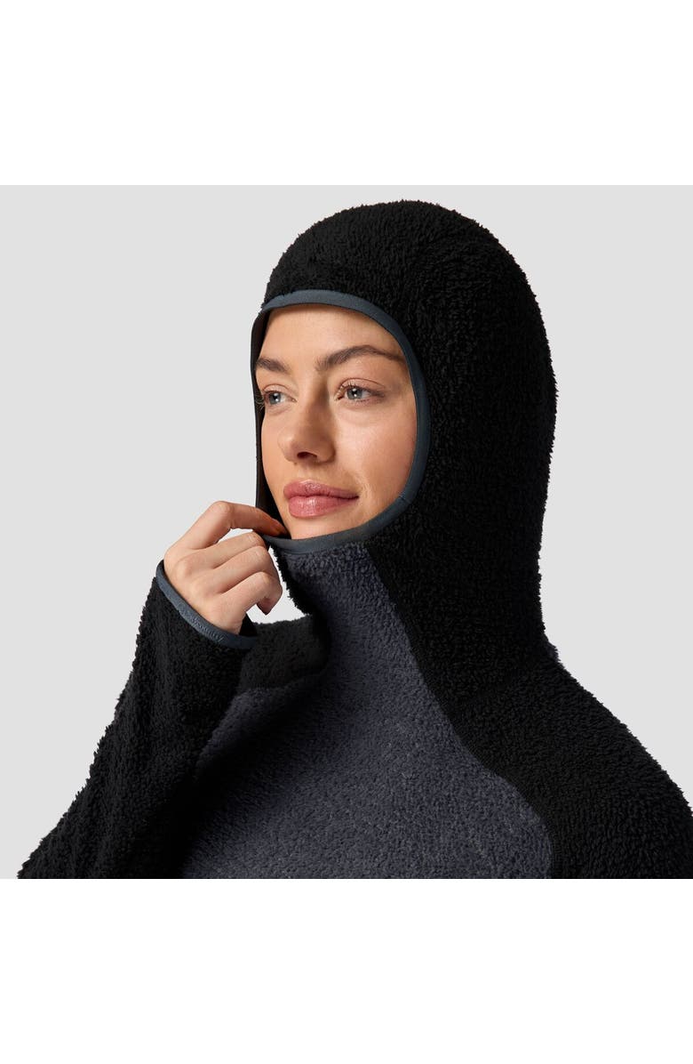 Backcountry Highliner Primaloft Air-Perm Fleece Hoodie - Women's, Alternate, color, Turbulence/Black