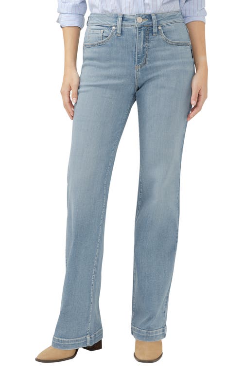 Silver Jeans Co. Avery Curvy Relaxed Straight Leg Trouser Jeans
