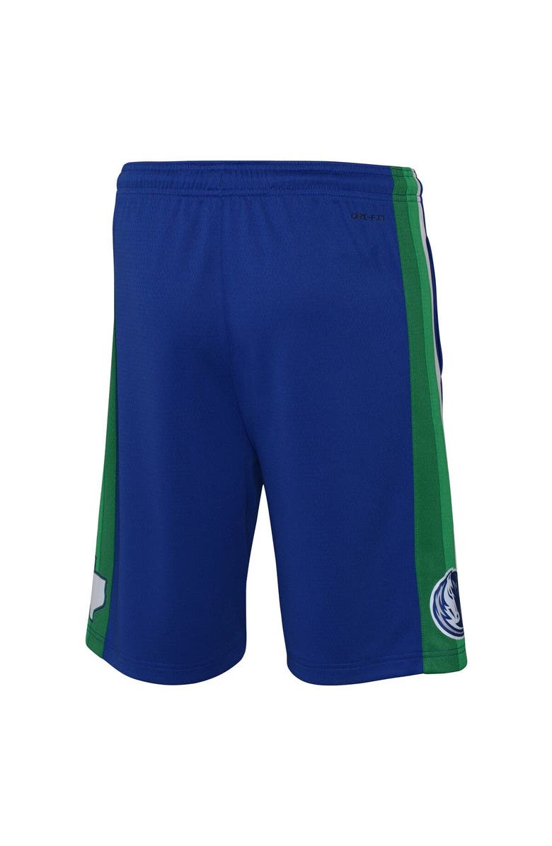 Jordan Brand Youth Jordan Brand Blue Dallas Mavericks 2022/23 City Edition Swingman Shorts, Alternate, color, 