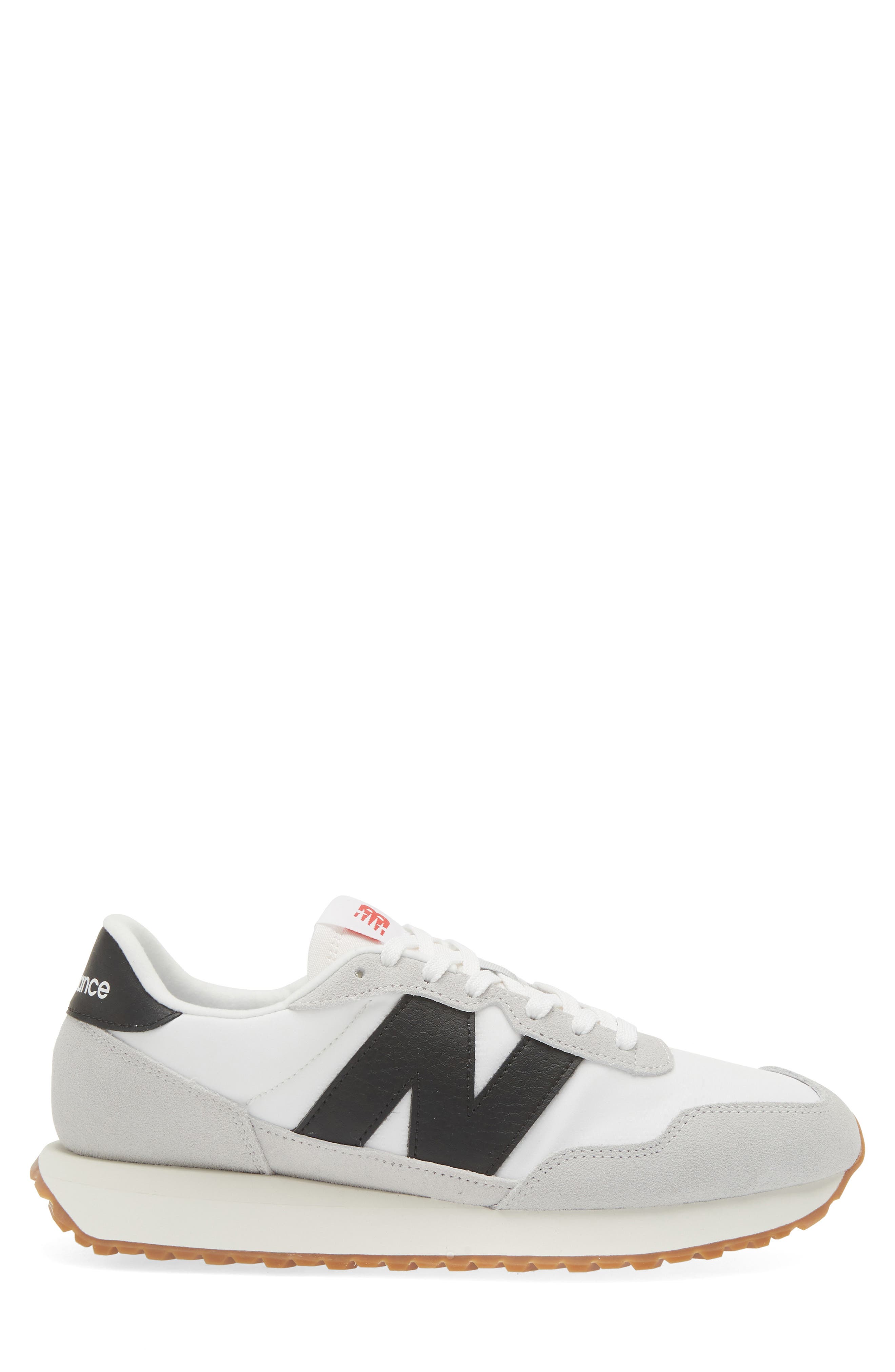 237 Sneaker, Alternate, color, WHITE/ BRIGHTON GREY