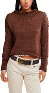 Free People Opal Roll Neck Crop Sweater