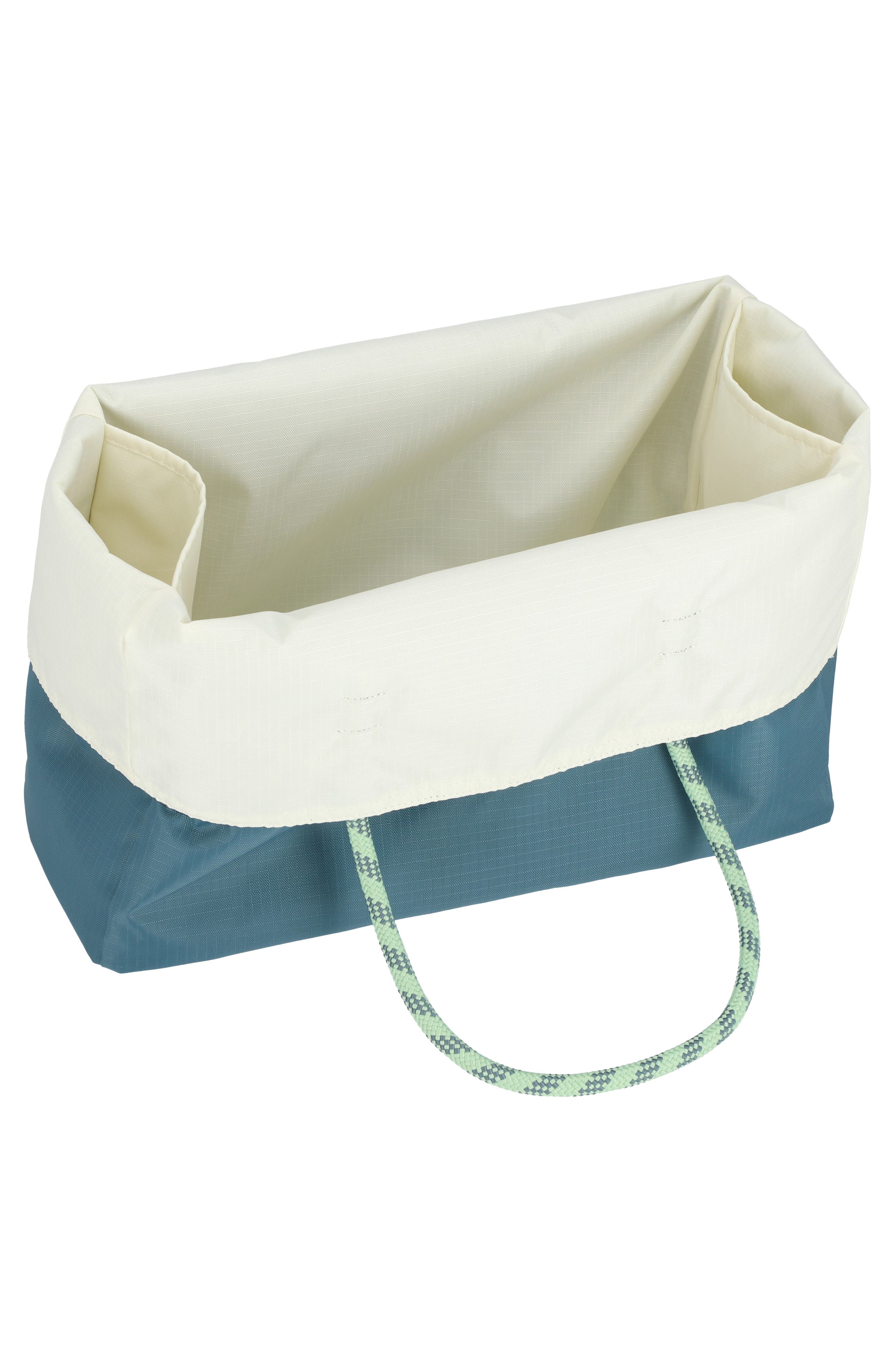 LeSportsac Large Reversible Ripstop Tote, Alternate, color, Blue Indigo/ Sandbar Logo