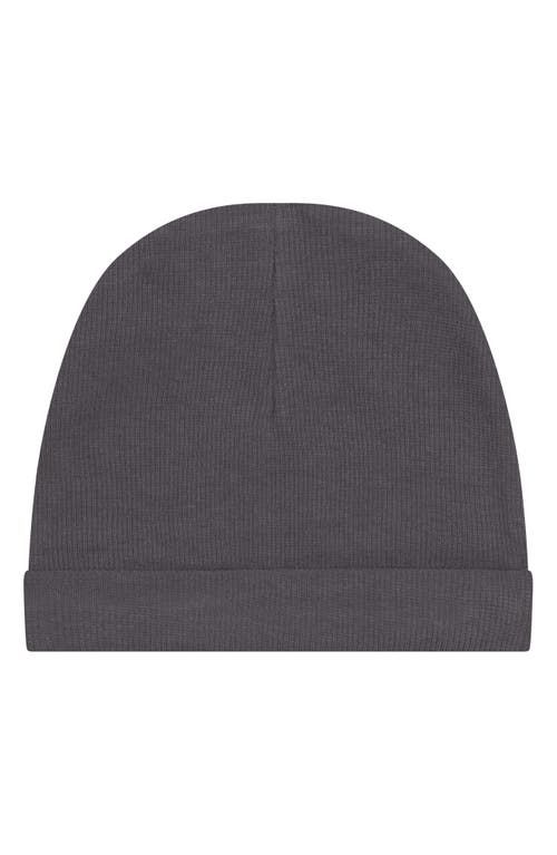 Pl Baby By Petit Lem Football Sweatshirt, Joggers & Hat Set In Gray