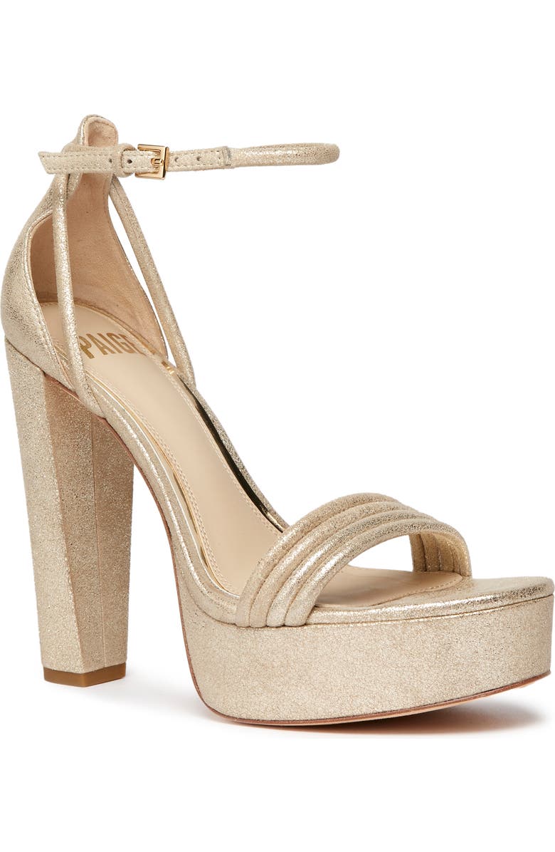PAIGE Cat Platform Sandal, Main, color,