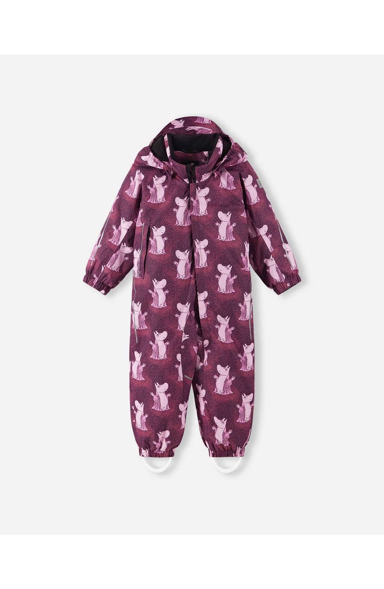 Reima Tec winter overall, Moomin Lyster, Main, color, Deep Purple