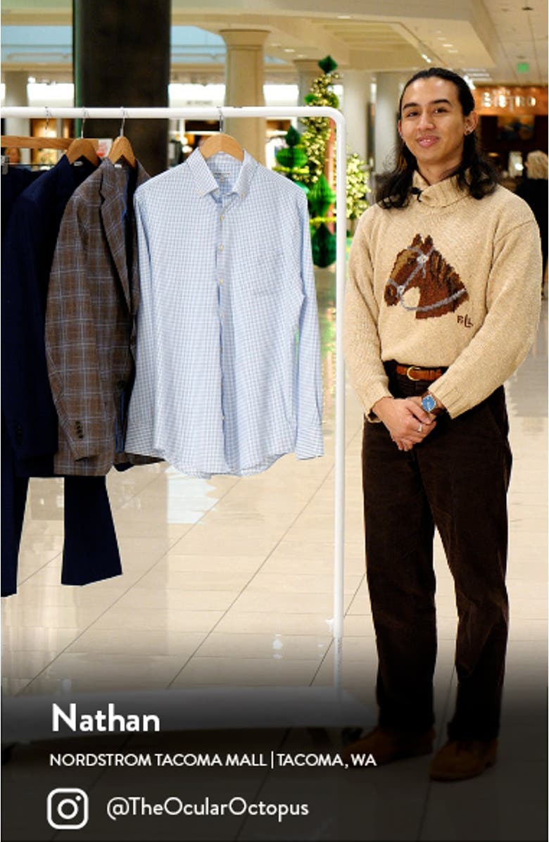 Hanford Performance Twill Button-Down Shirt, sales video thumbnail