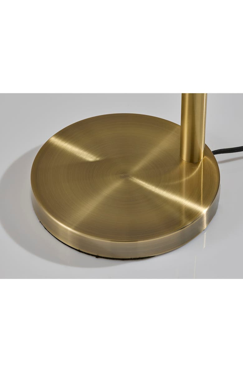 ADESSO LIGHTING Linis Floor Lamp, Alternate, color, Antique Brass