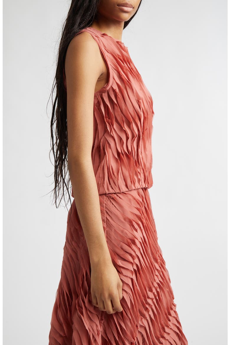 Celina Sleeveless Top, Alternate, color, CHESTNUT