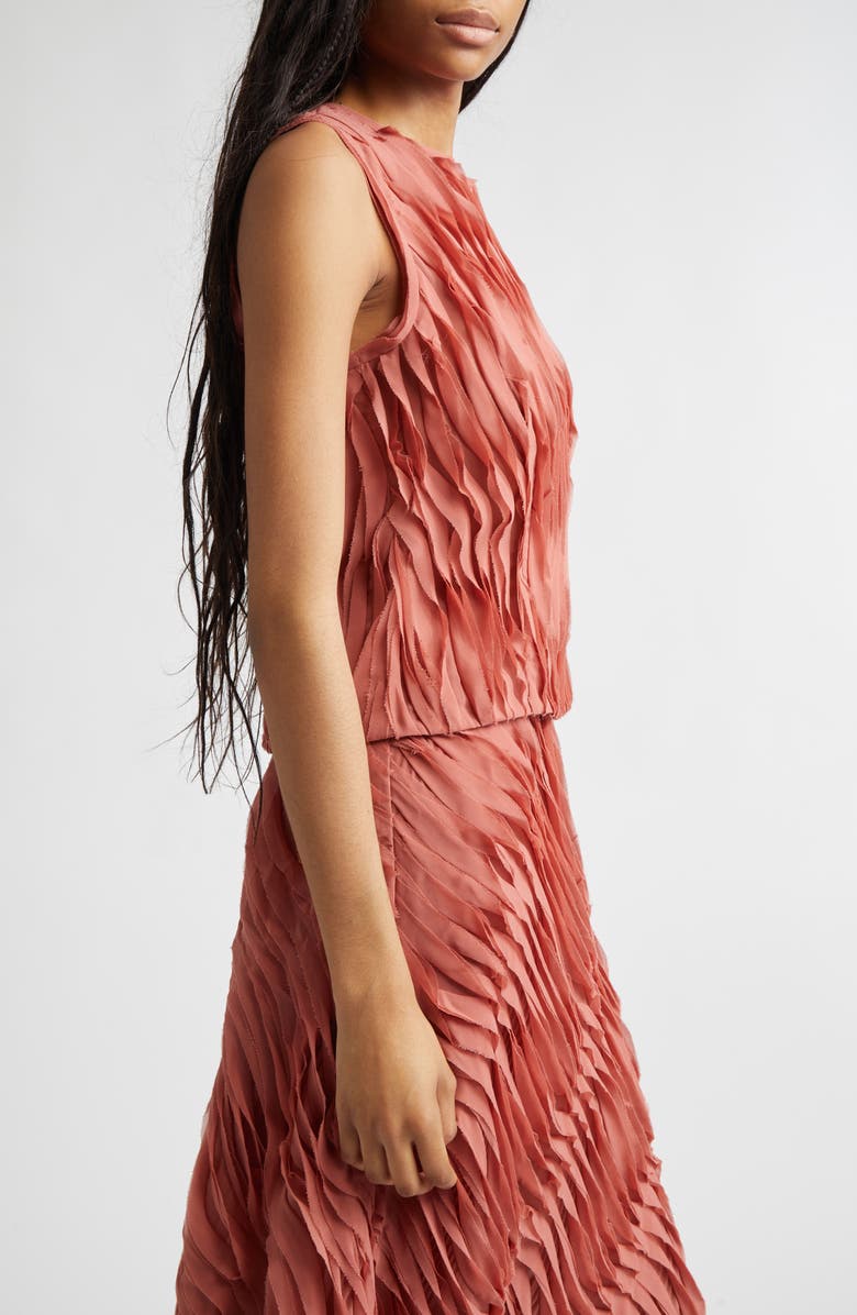 Ulla Johnson Celina Sleeveless Top, Alternate, color, Chestnut