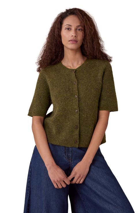 Alpaca Blend Short Sleeve Top