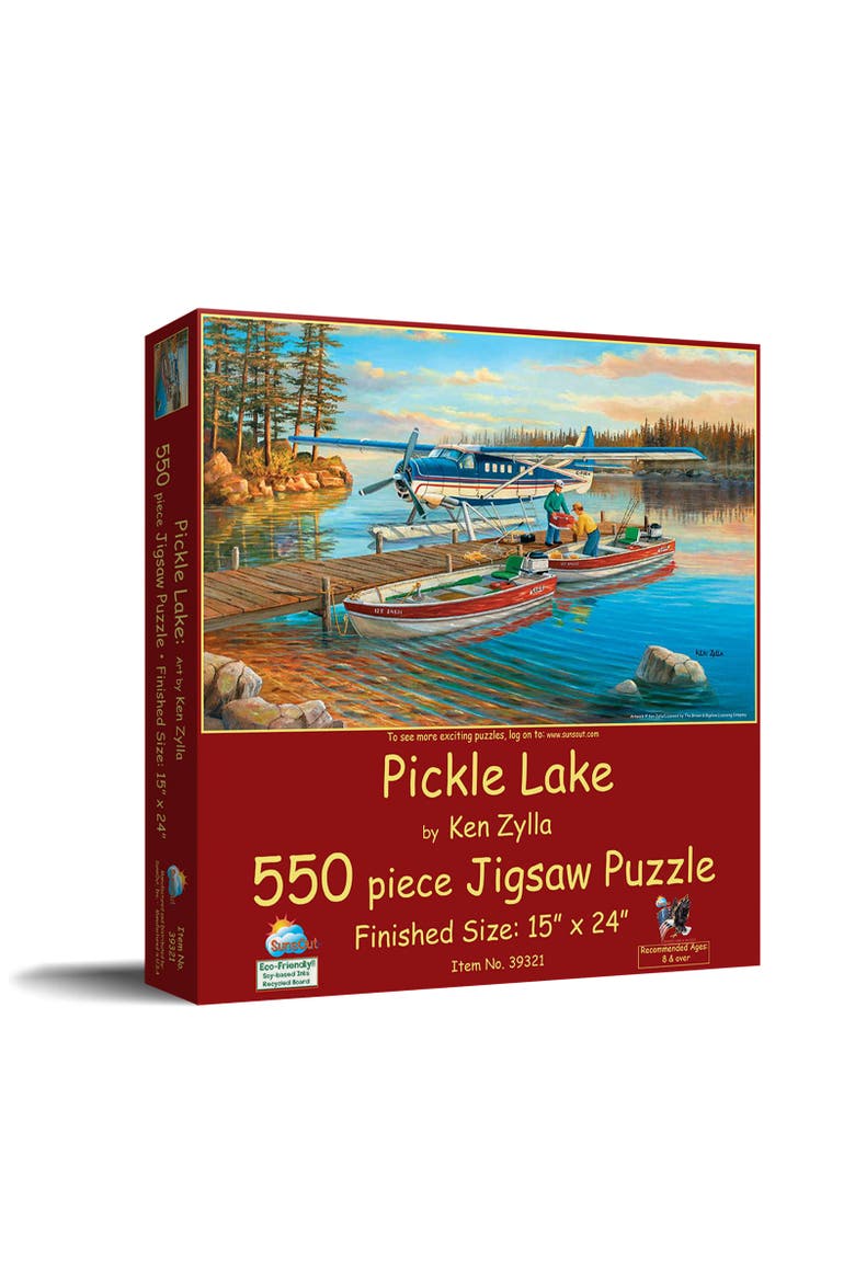 Pickle Lake 550 piece Jigsaw Puzzle for Adults, Main, color, Multicolor
