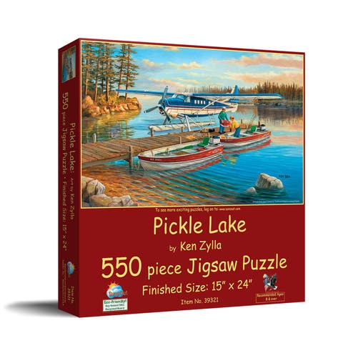 Pickle Lake 550 piece Jigsaw Puzzle for Adults