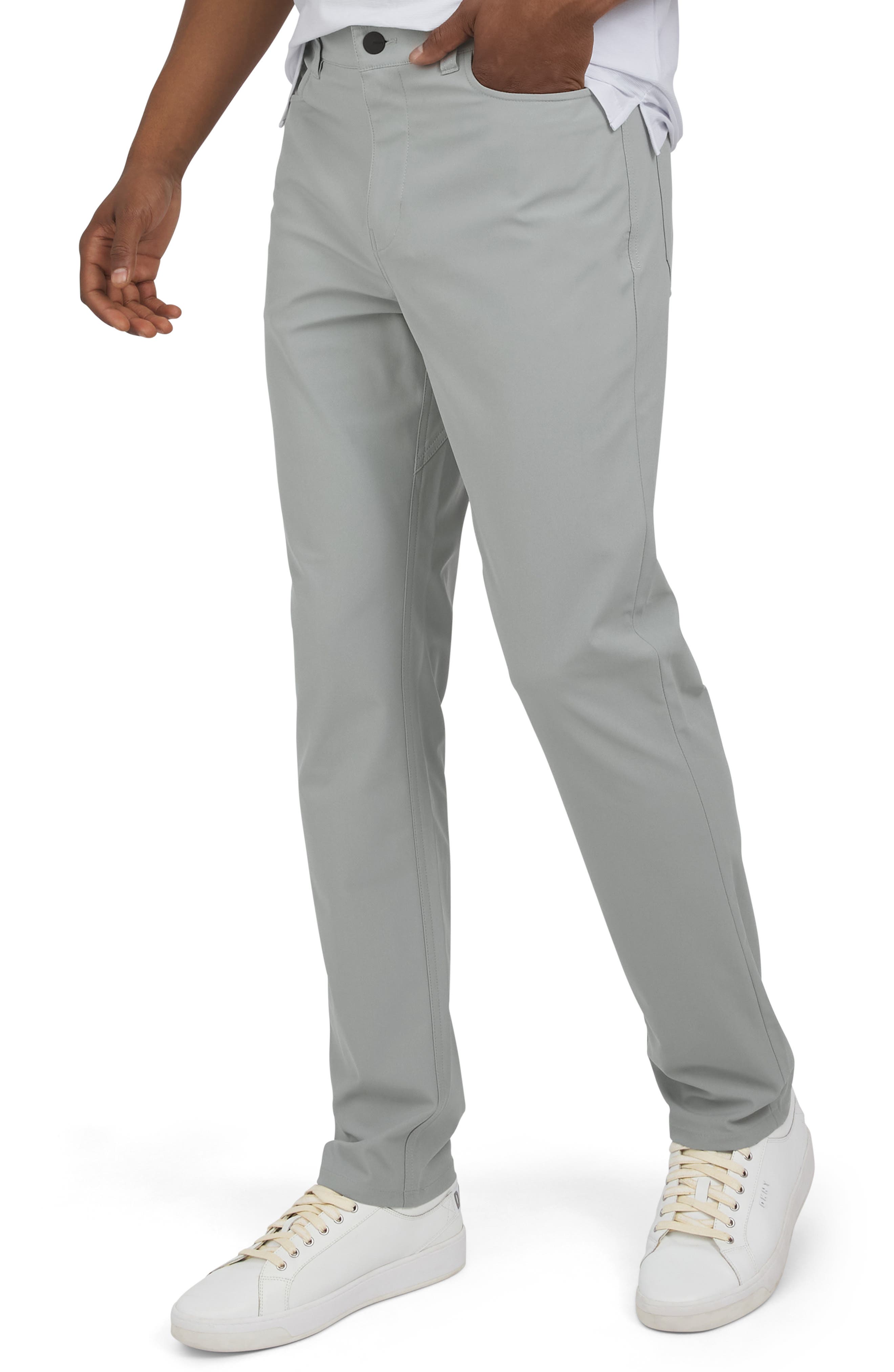 DKNY SPORTSWEAR Men's Universal Tech Pants (Alloy Light)
