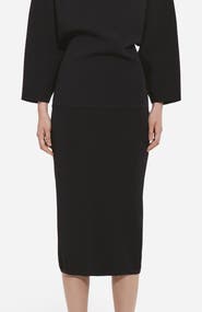 CO llared Zipper Polo Top in Viscose