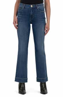 KUT from the Kloth Kelsey Fab Ab High Rise Flare Jeans