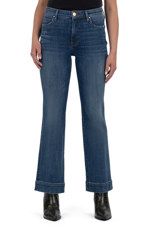 Kut From The Kloth Kelsey High Waist Ankle Flare Jeans In Blue