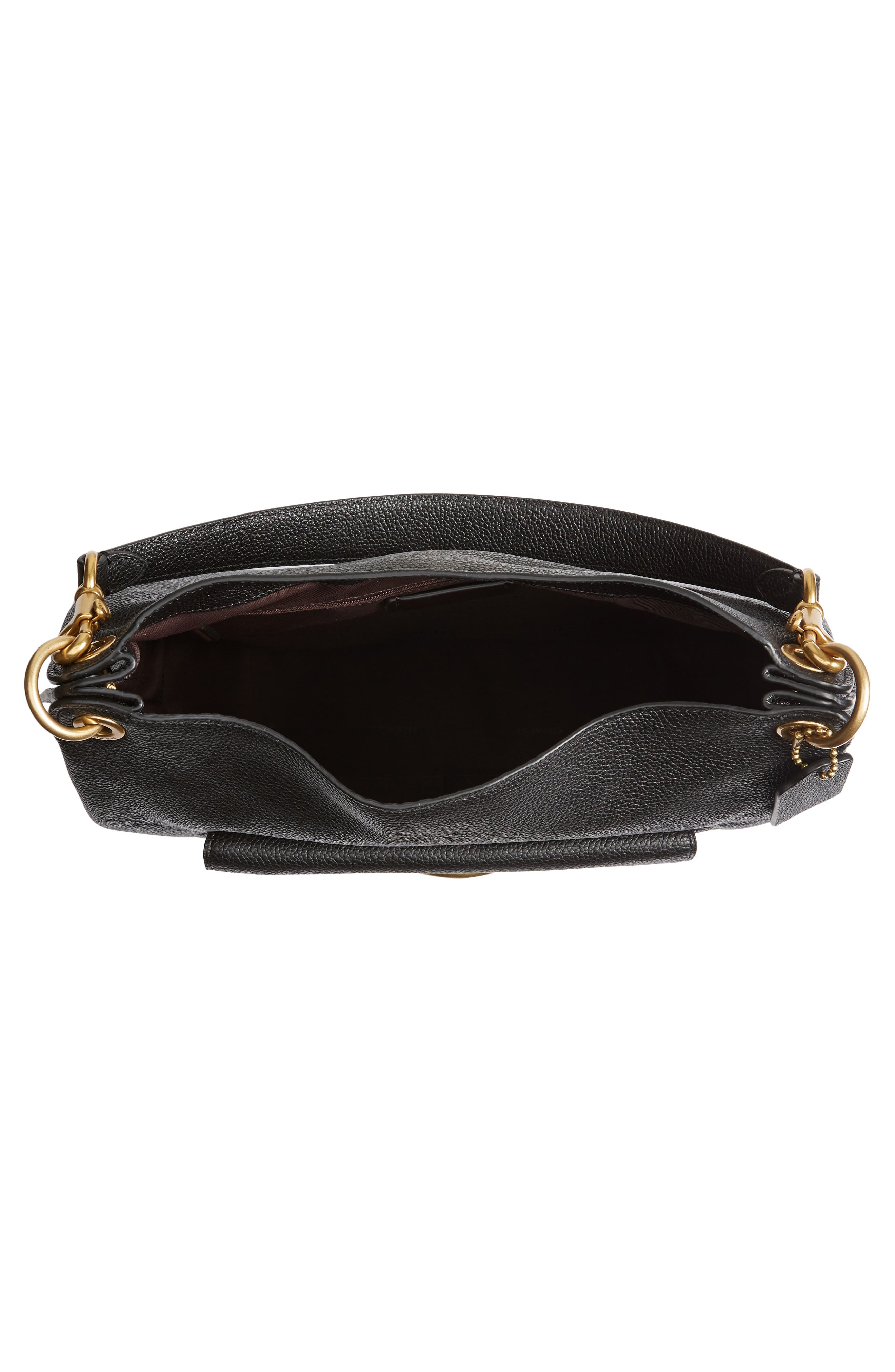 COACH Tabby Leather Shoulder Bag, Alternate, color, 