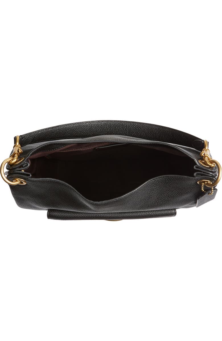 COACH Tabby Leather Shoulder Bag, Alternate, color,