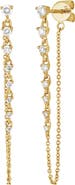 Bony Levy Aviva Diamond 18K Gold Chain Drop Earrings