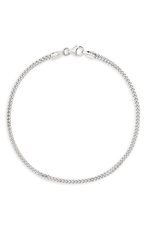 Bony Levy 14k Gold Wheat Chain Bracelet In 14k White Gold