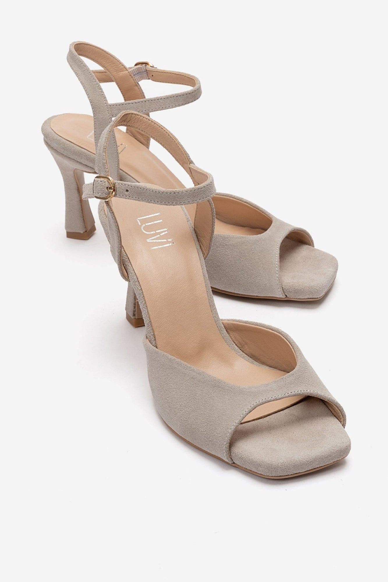 Beige Suede