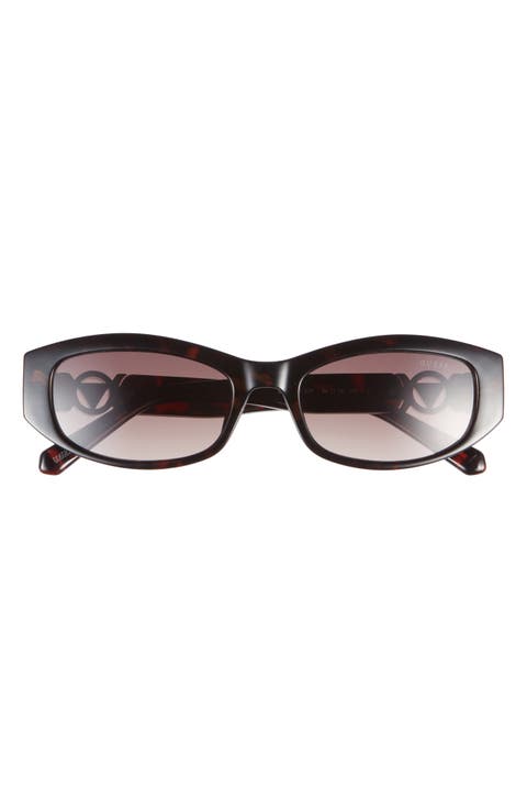 54mm Oval Sunglasses
