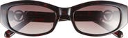 GUESS 54mm Oval Sunglasses