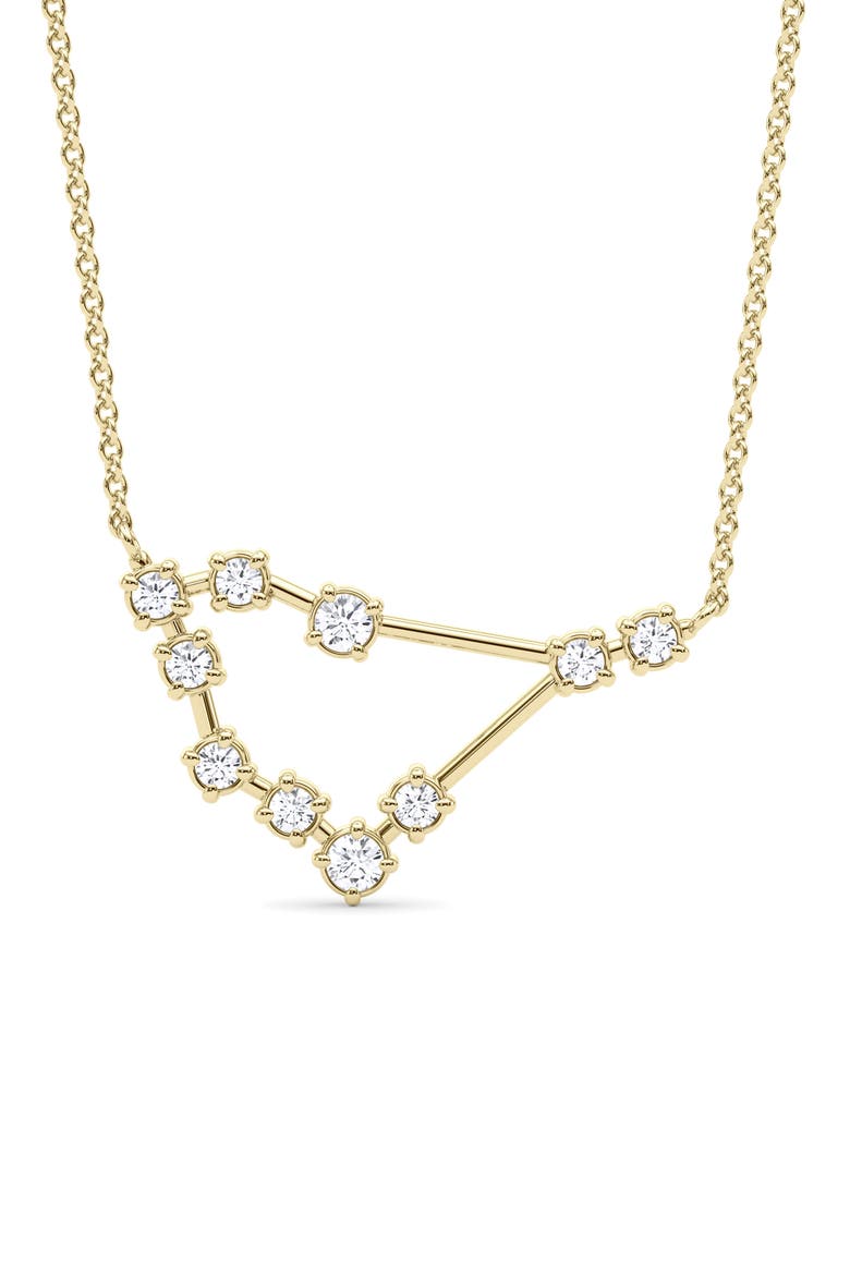 Capricorn Constellation Lab Created Diamond Necklace video