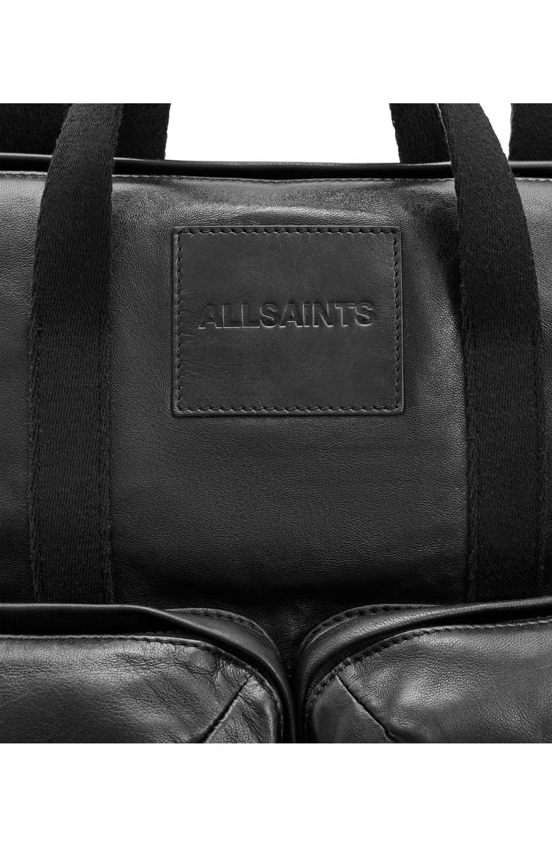 AllSaints Force Leather Backpack, Alternate, color,