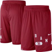 Nike Men's Nike Crimson Alabama Crimson Tide Wordmark Performance Shorts
