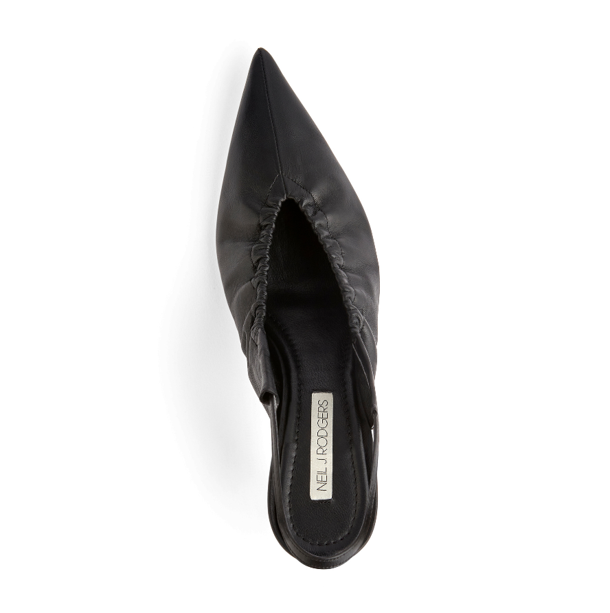 Neil J. Rodgers Kristy Slingback, Alternate, color, Black Nappa