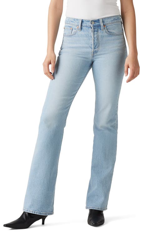 Levi's Wedgie Bootcut Jeans In Blasted Stone Clean Psk