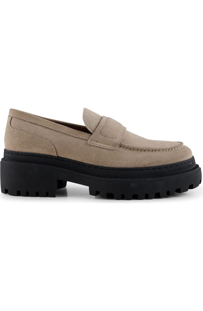 Shoe The Bear Iona Suede Saddle Loafer, Alternate, color,