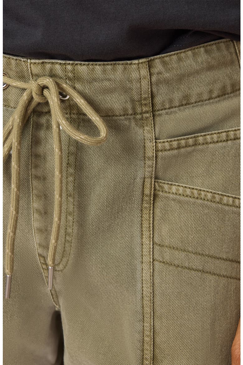 The Arc Pull On Barrel Leg Pants, Alternate, color, MARTINI OLIVE