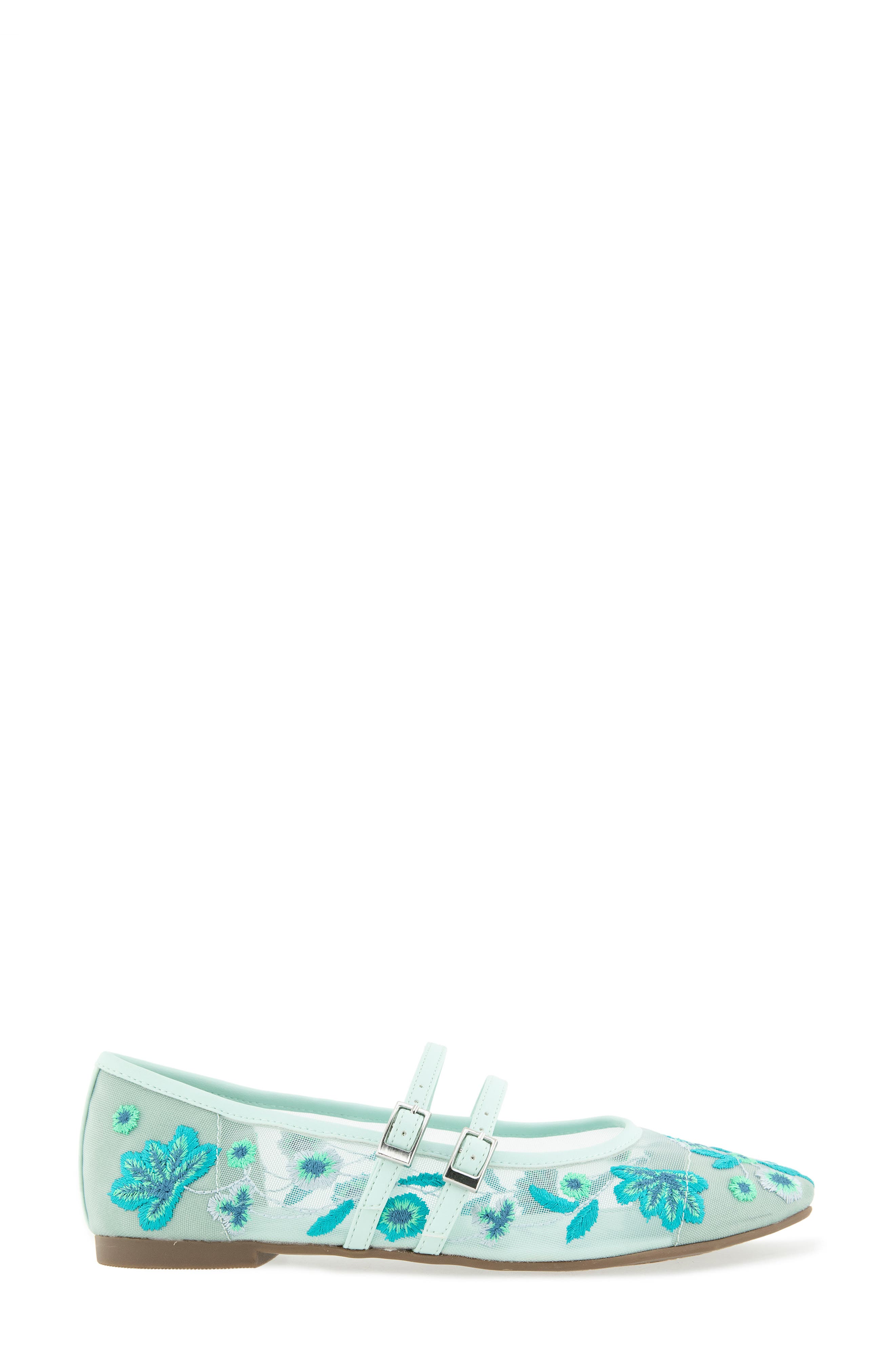 Reaction Kenneth Cole Malibu Nites Flat, Alternate, color, Seafoam Mesh