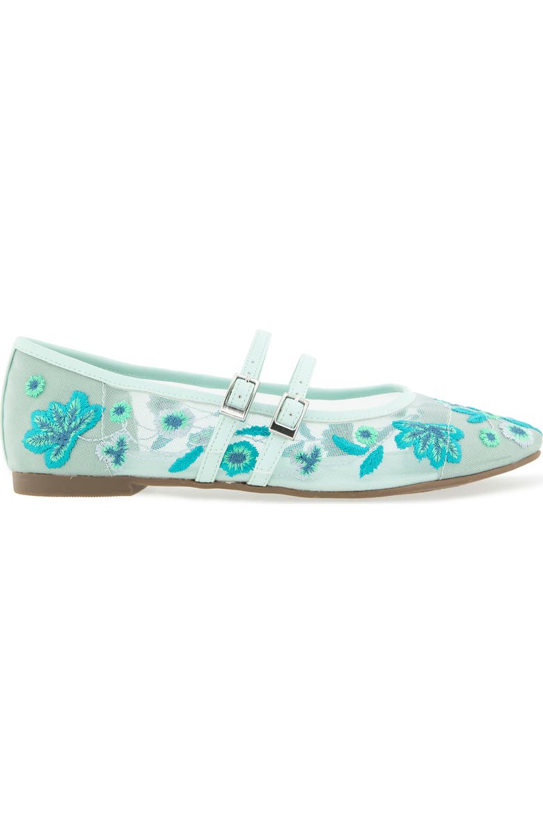 Reaction Kenneth Cole Malibu Nites Flat, Alternate, color, Seafoam Mesh