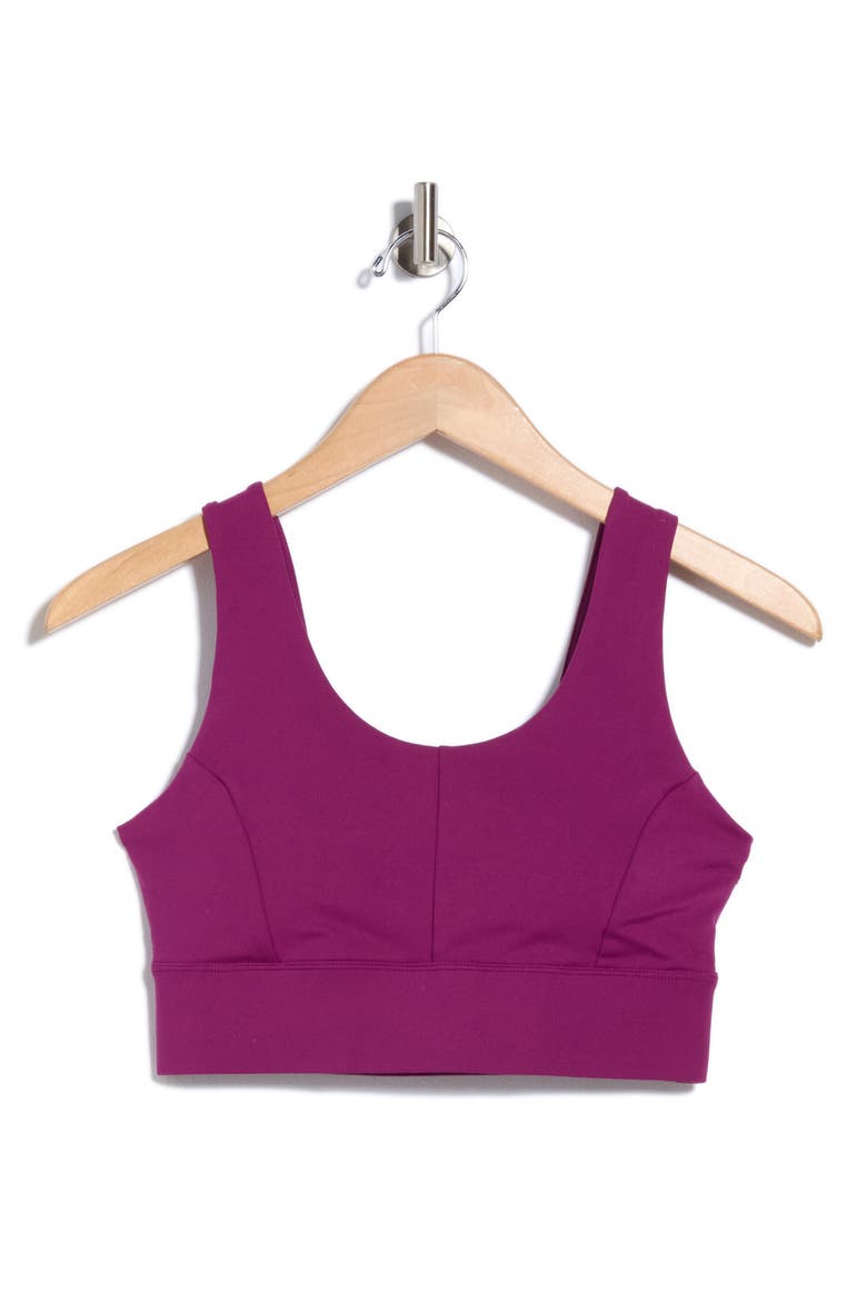 Interlock Dominion Low Impact Sports Bra, Main, color, GRAPE FIZZ