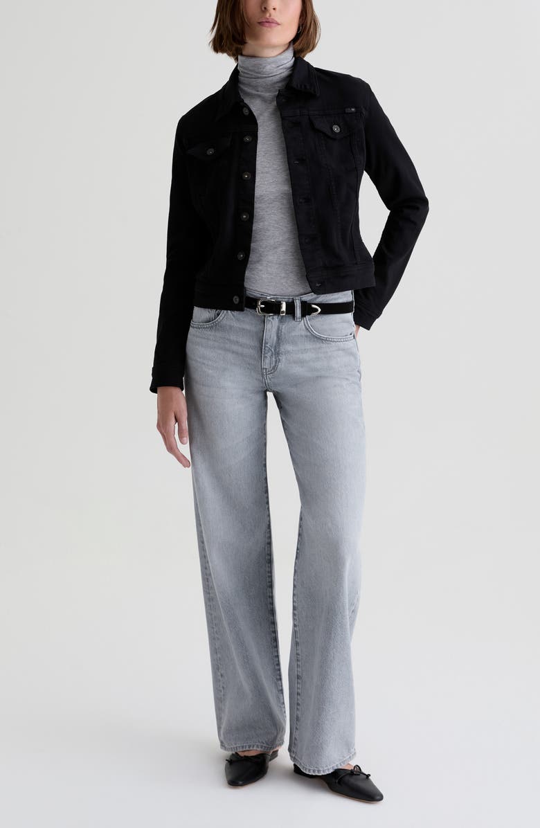 AG Adria Low Rise Baggy Wide Leg Jeans, Alternate, color, Al Fresco