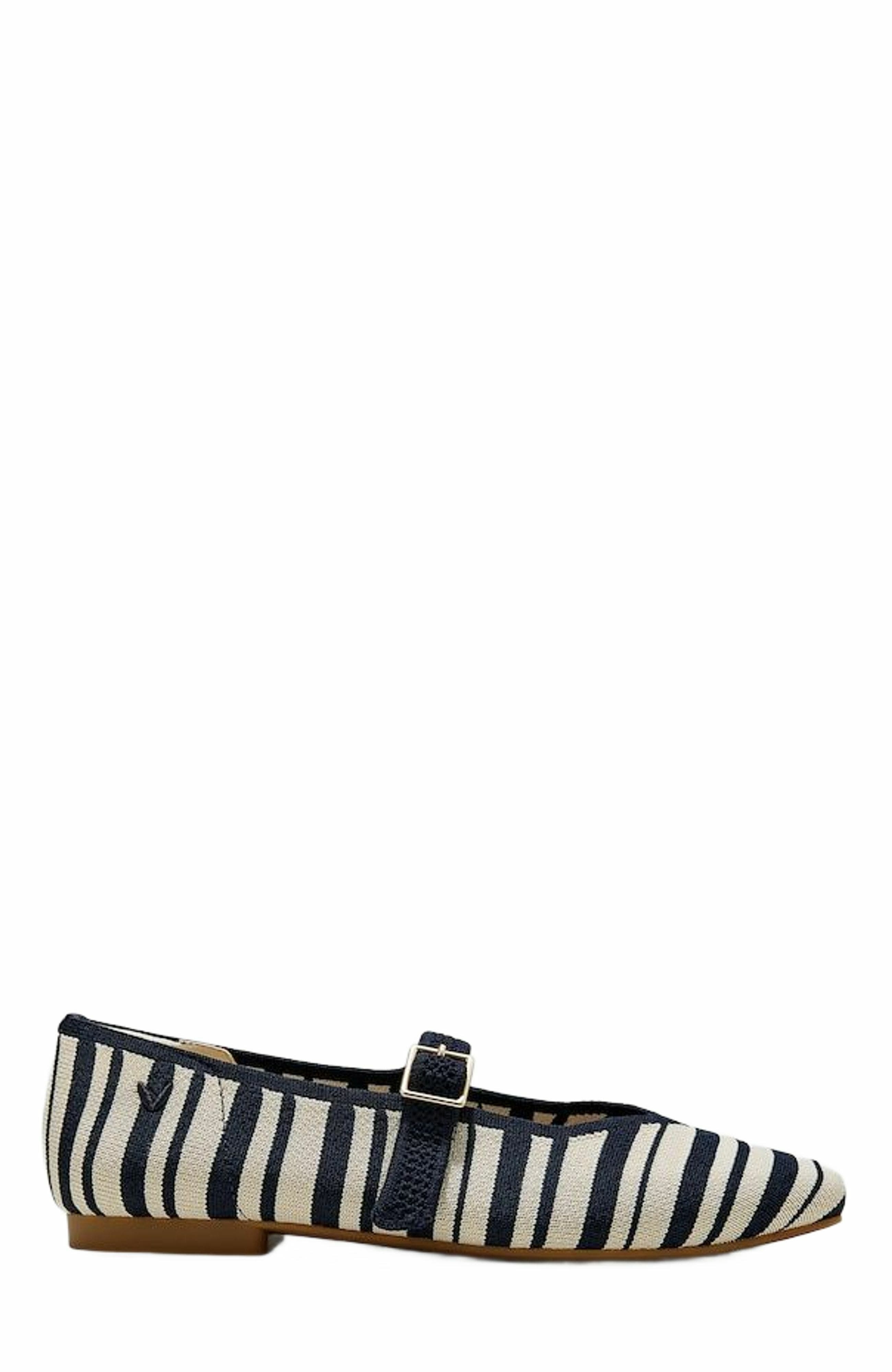  Navy Ivory Multi Stripe