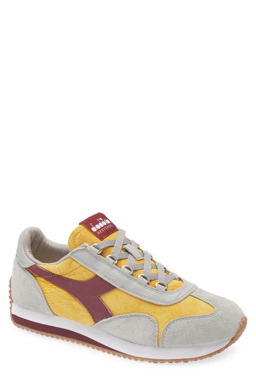 Diadora Equipe 75 Sneaker In Yellow