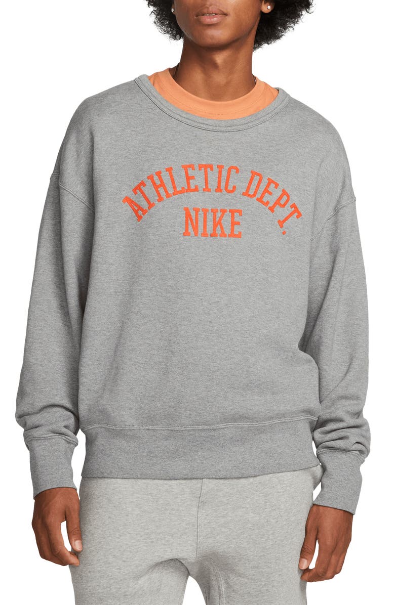 Nike Sportswear Trend Oversize Graphic Crewneck Sweatshirt, Main, color, 