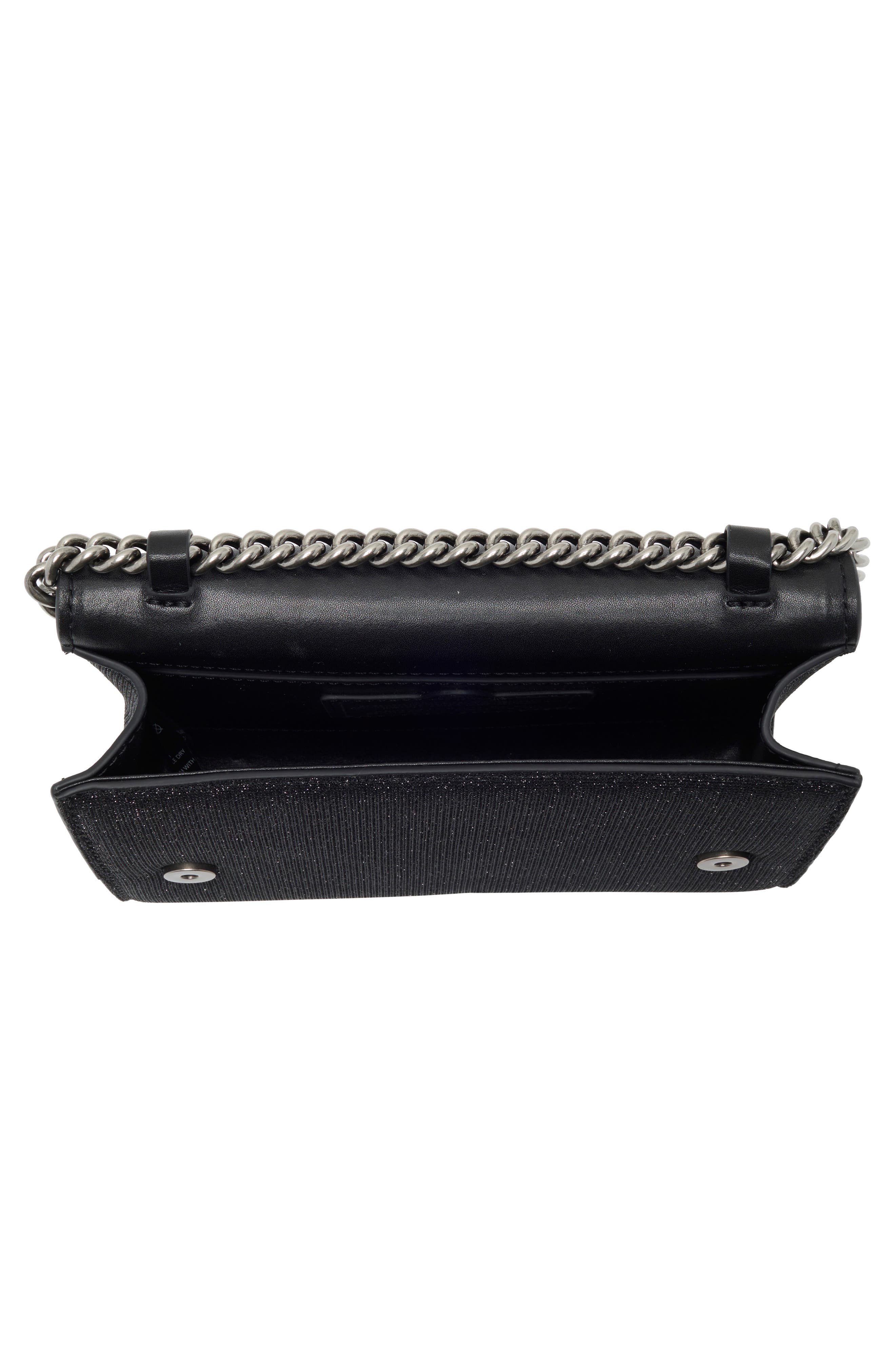 Kurt Geiger London Shimmer Clutch, Alternate, color, Black