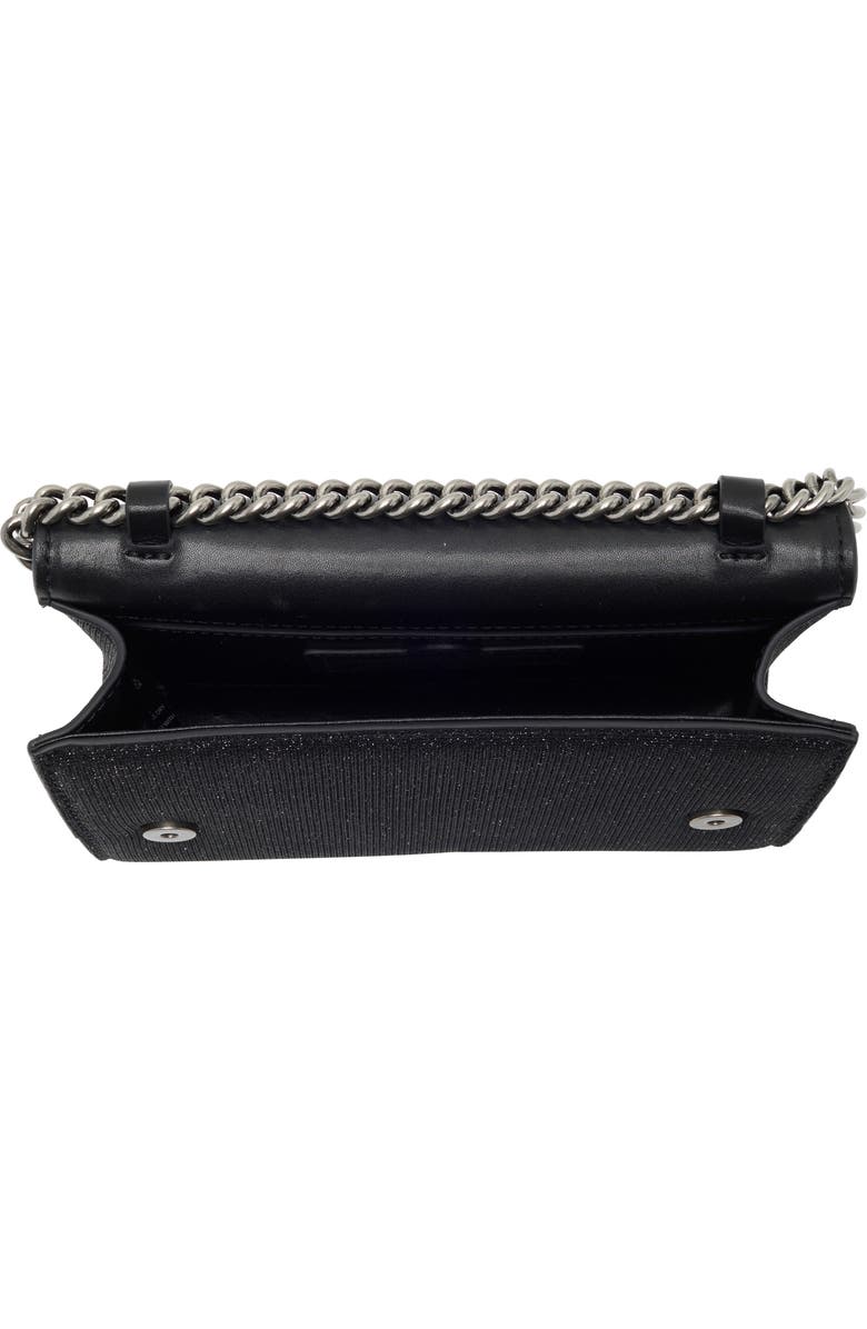 Kurt Geiger London Shimmer Clutch, Alternate, color, Black