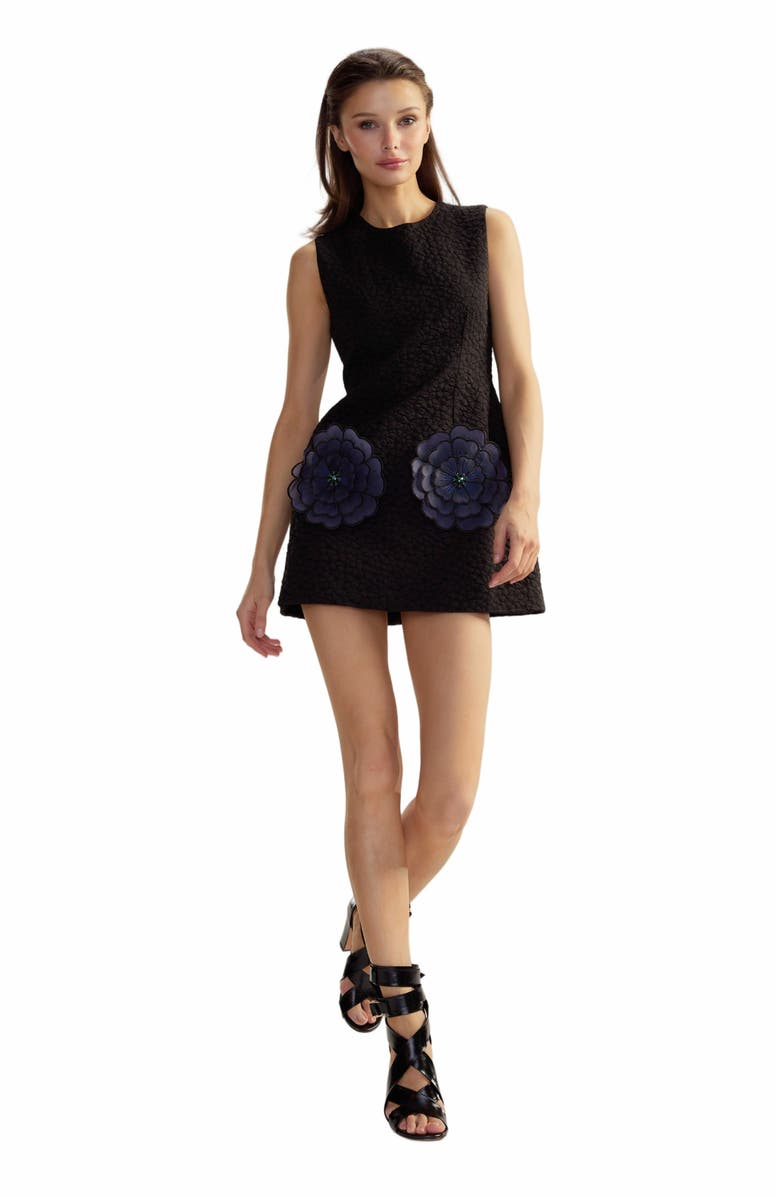 Cynthia Rowley Daphne Jacquard Dress, Alternate, color, 