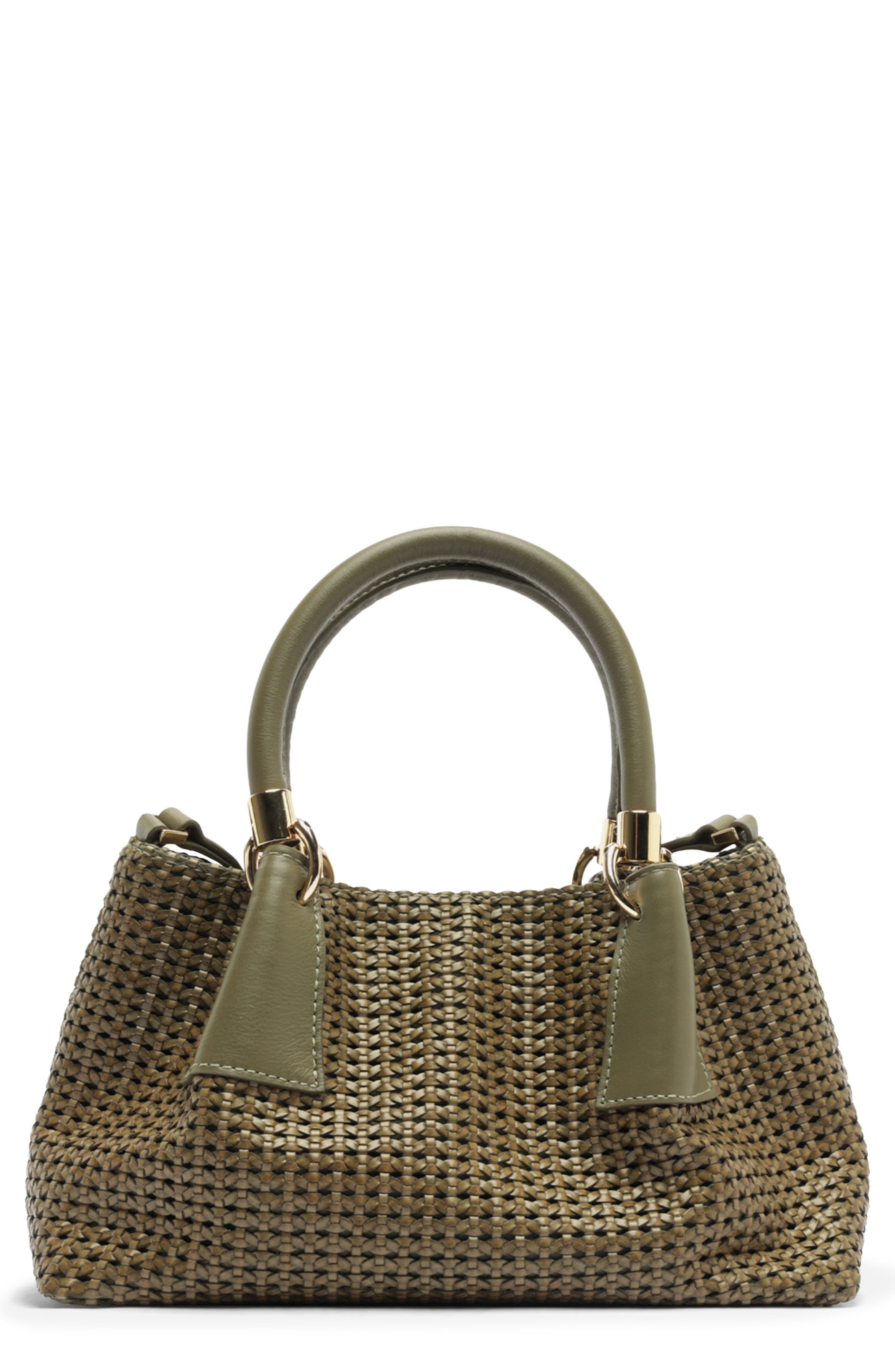 Eva Medium Tote, Main, color, MILITARY GREEN