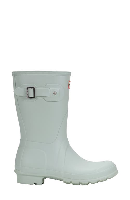 Hunter Original Short Waterproof Rain Boot In Animal Print