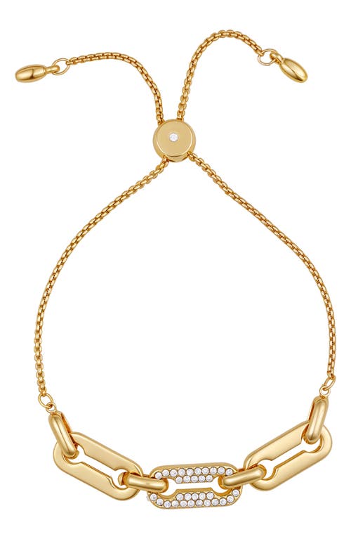 Vince Camuto Crystal Slider Bracelet In Burgundy