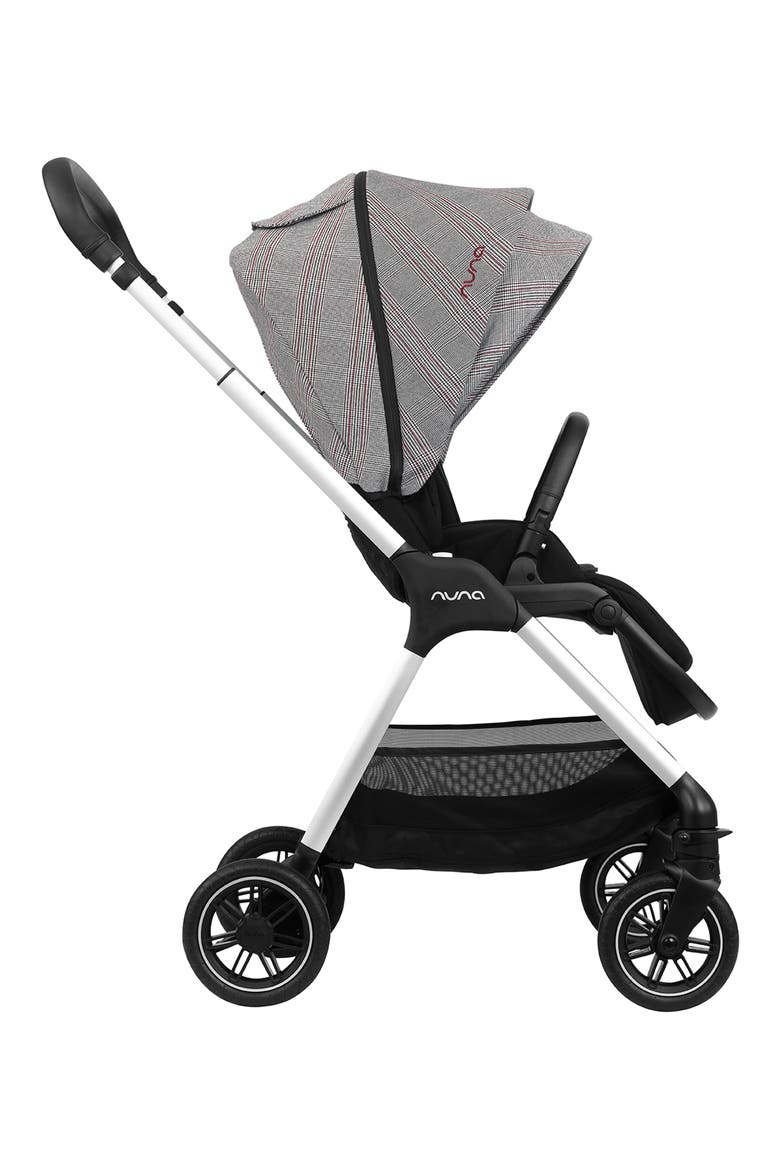 TRIV™ Ellis Merino Wool Fabric Set Stroller, Alternate, color, CAVIAR/ ZINFANDEL