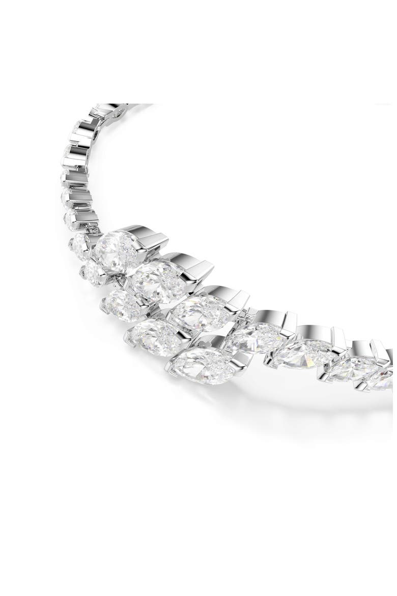 Mesmera Necklace, Bracelet & Earrings Set, Alternate, color, WHITE CRYSTAL RHODIUM
