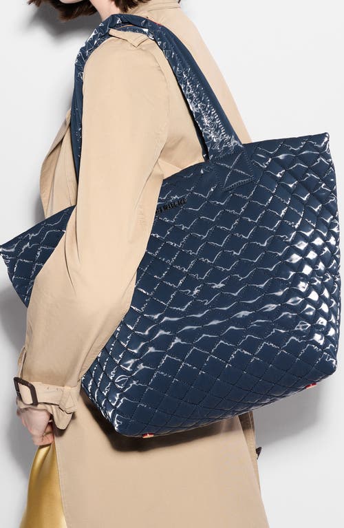 Mz Wallace Medium Metro Deluxe Quilted Nylon Tote